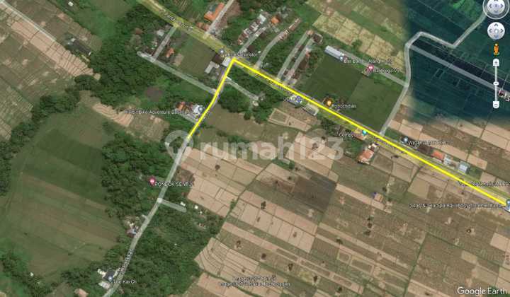 FOR SALE READY TO BUILD LAND YELLOW ZONE RESIDENTIAL KEDUNGU CANGGU