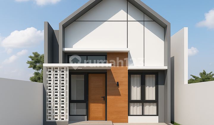 Desain Mewah Rumah Siap Bangun Di Cinangka Bonus AC