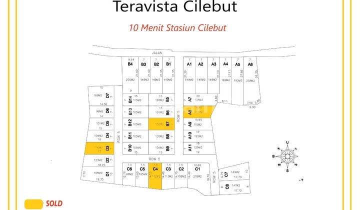 Land Plot 1M-ish Strategic Location 10 Minutes to Cilebut Station Free SHM Land Plot 1M-ish Strategic Location 10 Minutes to Cilebut Station Free SHM
