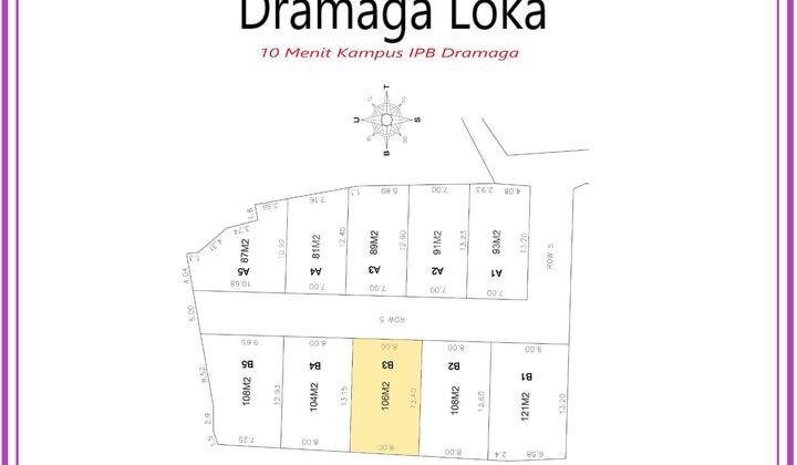 10 Menit IPB Dramaga! Tanah Kavling Kos Strategis Promo Oktober Termurah