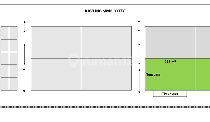 Dijual Kavling Hook Simplycity Icon Bsd City Tangerang