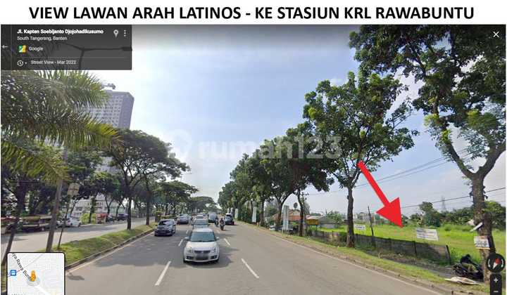 Tanah Jl. Kapt. Soebianto / Raya Rawabuntu, BSD Tangerang Selatan