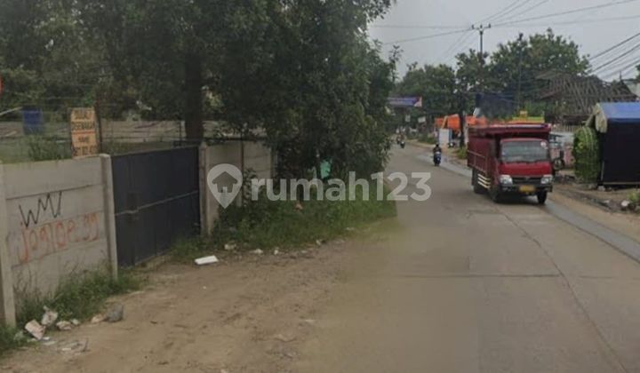 Dijual Tanah Komersial Jl Raya Kadusirung Cisauk Tangerang