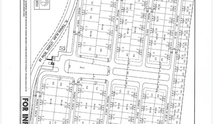 Dijual Kavling Cluster Sutera Pelangi Hook Alam Sutera Tangerang