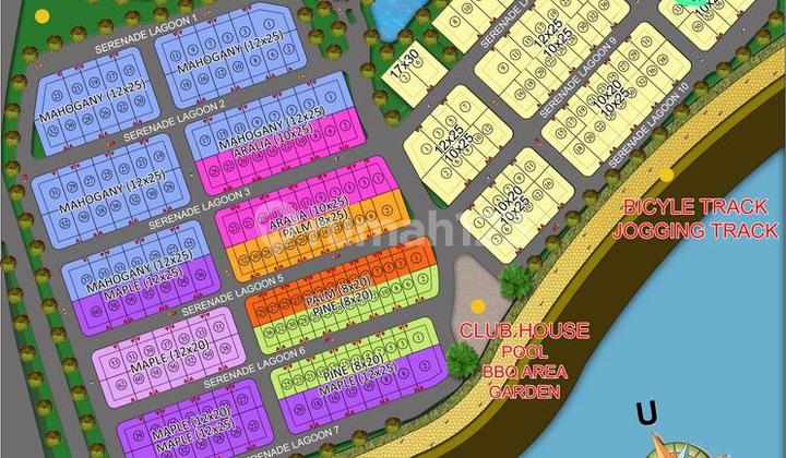 Dijual Kavling Serenade Lagoon Golf Island Pik Penjaringan Jakarta Utara