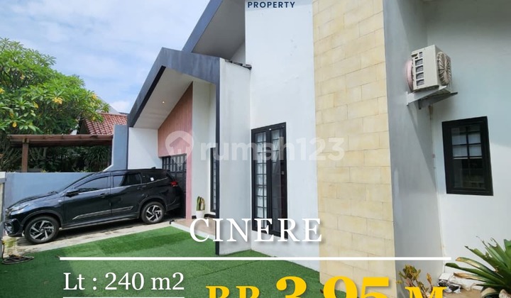 Dijual Rumah Fully Furnished Dalam Komplek Di Cinere