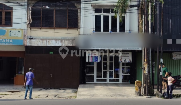 2 1/2 Story Shop House on Prof. H.M. Yamin Street, Medan