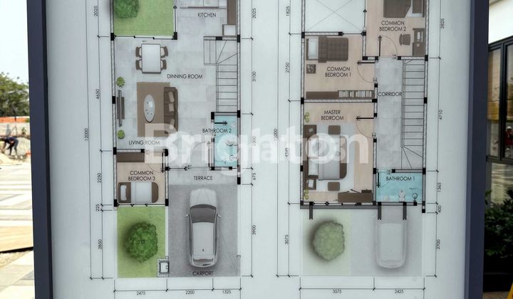 TWO-STORY HOUSE NEXT TO SOEKARNO HATTA AIRPORT ASTHARA SKYFRONT CITY THE FLORITZ ALLUREA TYPE B 2