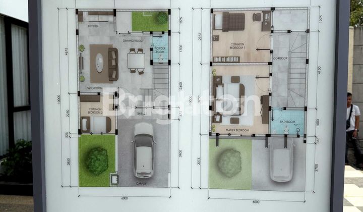 Rumah Baru 2 Lantai Samping Bandara Soekarno Hatta Asthara Skyfront City The Floritz Allurea Type A 2