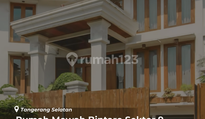 Luxurious Bintaro Sector 9 House, Comfortable Residence, Complete with Swimming Pool