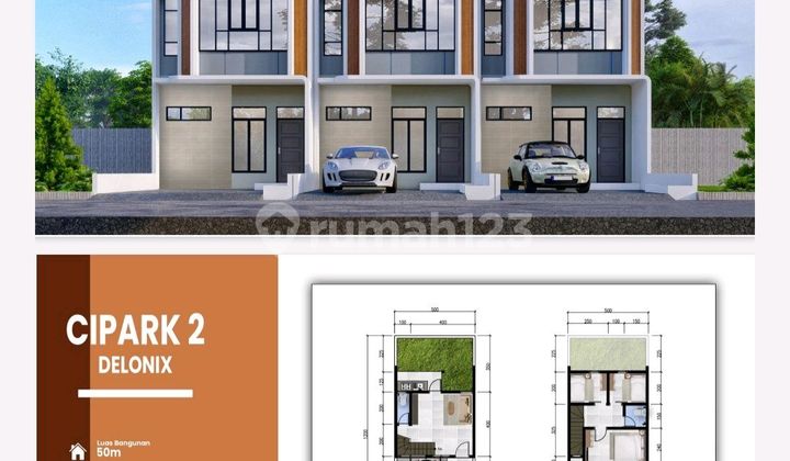 Dapatkan Hunian Modern Minimalis 2 Lantai Di Bandung Investasi Terbaik Ready Stock Hanya Dengan Uang Muka 5 Juta Langsung Huni Di Kawasan G Land Ciwastra Cluster Delonyx Harga Sudah Include Ppn, Bphtb, Notaris, Biaya Kpr Dan Appraisal Bank 1
