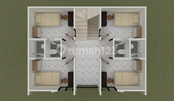 New Boarding House for Sale, 6 Rooms Near UI Ring 1, Beji, Depok, West Java 2