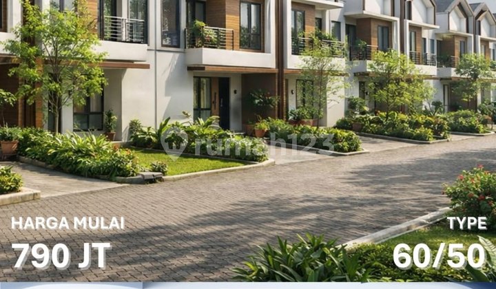 New 2-Storey House Near Ui Campus Toll Road, Tapos Cluster, Depok