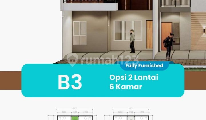 Jual Kost Baru 6 Kamar Dekat Kampus Umpam Serpong Tangsel 2
