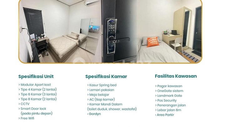 Jual Kost 4 Kamar di Dramaga Dekat Ipb Ring. 1 Dramaga Bogor 2