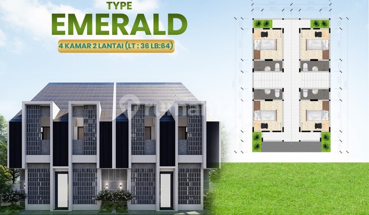 Jual Kost 4 Kamar di Dramaga Dekat Ipb Ring. 1 Dramaga Bogor 1