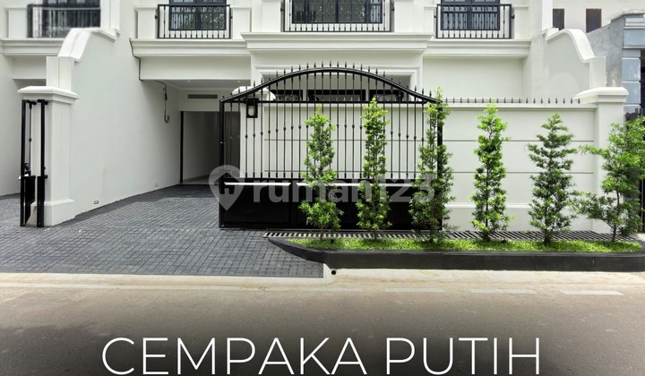 Termurah !!, di Jual, Brand New House Cempaka Putih, 2 Units Available ! Akses Jalan Lebar, Lokasi Strategis, Nego !!