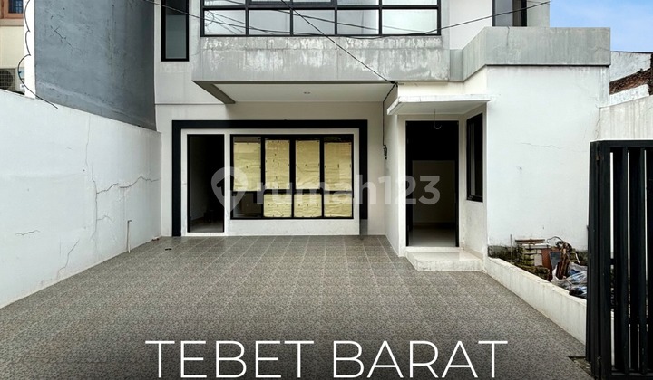 TERMURAH!! CUMA 3 M AN‼️ BRAND NEW HOUSE TEBET BARAT, LOKASI STARTEGIS, AKSES JLN 1 MOBIL, NEGO !