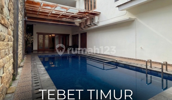 Cheapest!! For Sale | East Tebet, Luxury 2-Story House, 3-Car Road Access, Strategic Location, Negotiable