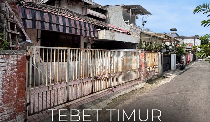Termurah!! Turun Harga ! Tebet Timur Rumah Hitung Tanah, Akses Mudah Jalan 1 Mobil Longgar, Lokasi Strategis, Nego ! Termurah!! Turun Harga ! Tebet Timur Rumah Hitung Tanah, Akses Mudah Jalan 1 Mobil Longgar, Lokasi Strategis, Nego !