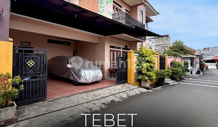 Cheapest!! Luxury Move-in Ready Two-Story House, in Tebet - Abdullah Syafei, Two-Car Road Access, Super Strategic Location, Negotiable!