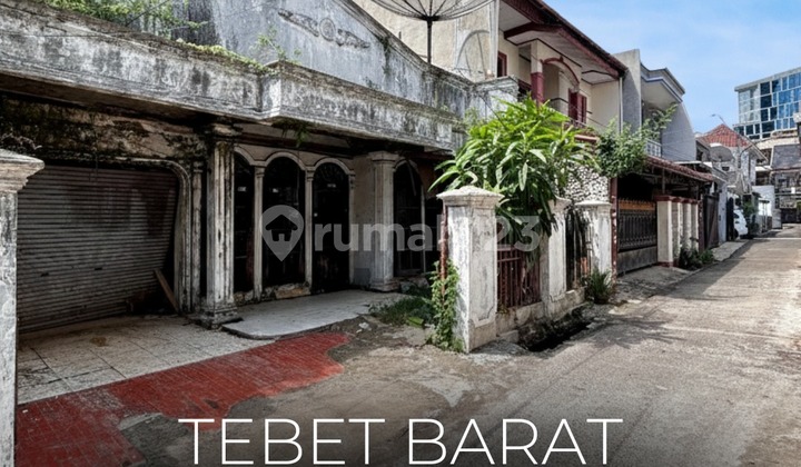 Cheapest!!, Land Count House in West Tebet Access for 1 Car Near to Two Car Road, Strategic Location, Negotiable !!