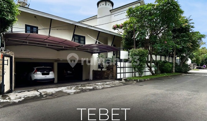 Termurah !! Dijual Rumah Siap Huni di Komplek Premium Tebet, One Gate System, Akses Jalan Super , Posisi Hoek, Lokasi Strategis, Nego !