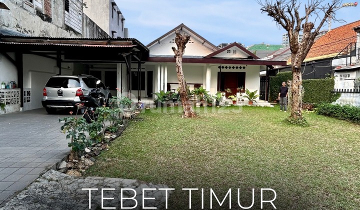 TERMURAH !! DI JUAL RUMAH HITUNG TANAH DI TEBET TIMUR BISA DI BELAH JADI 7 KAVLING, AKSES JLN 1 MOBIL DEKAT KE JLN LEBAR, LOKASI STRATEGIS, HARGA NEGO !