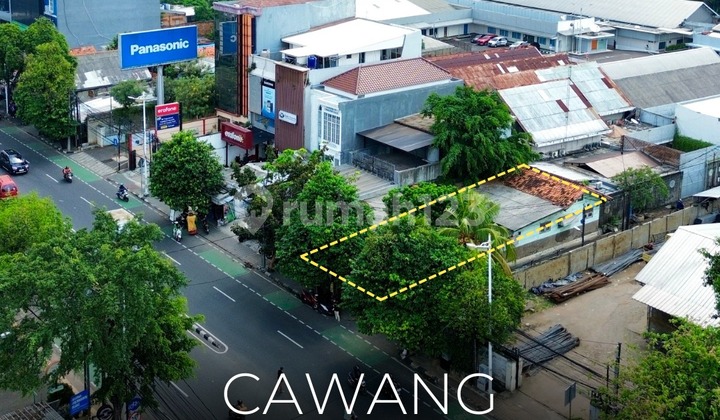 CHEAPEST !! HOUSE FOR SALE, LAND CALCULATION IN STRATEGIC LOCATION CAWANG, SUITABLE FOR MINI BUILDING OR OTHER BUSINESSES, NEGOTIABLE PRICE !