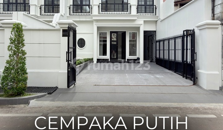 Cheapest !! Brand New House for Sale in Cempaka Putih, Wide Road Access, Inside Exclusive Complex, Wide Access Strategic Location, Negotiable !