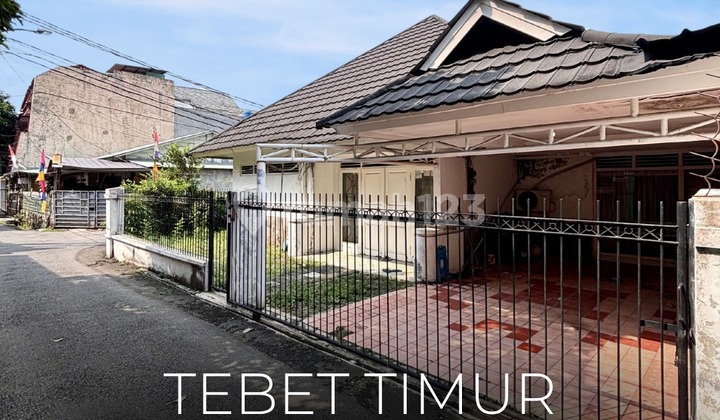 TERMURAH !! DI JUAL RUMAH LAMA LAYAK HUNI DI TEBET TIMUR, AKSES JLN 1 MOBIL DEKAT KE JLN UTAMA, LOKASI STRATEGIS, HARGA NEGO ! TERMURAH !! DI JUAL RUMAH LAMA LAYAK HUNI DI TEBET TIMUR, AKSES JLN 1 MOBIL DEKAT KE JLN UTAMA, LOKASI STRATEGIS, HARGA NEGO !