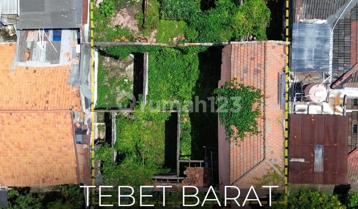 Cheapest !! For Sale Land-Counted House in West Tebet, 3-Car Wide Road Access, Strategic Location, Negotiable!