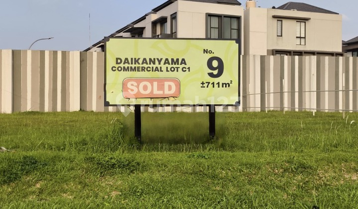 Kavling SHM Lokasi Strategis di DAIKANYAMA BSD CITY 2