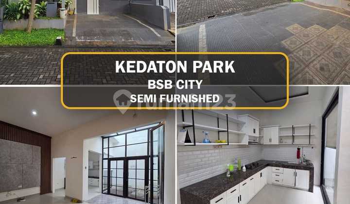 Rumah Premium Siap Huni Strategis di Cluster Kedaton Park Bsb 1