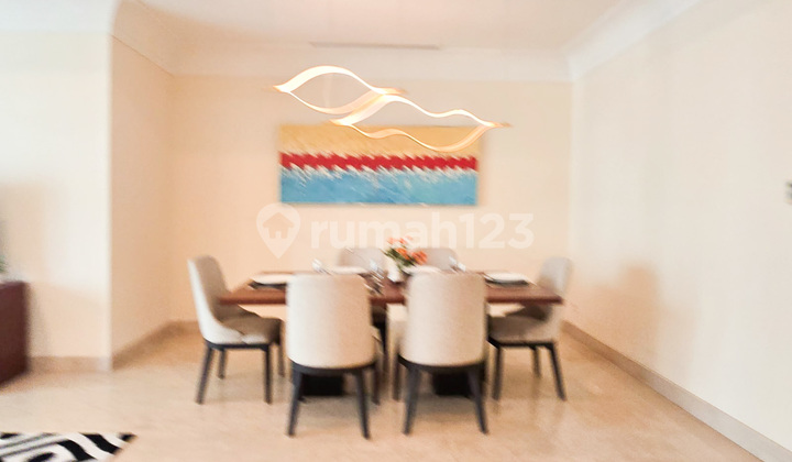For Rent Pakubuwono Residence 3+1 Bedrooms Low Floor 2