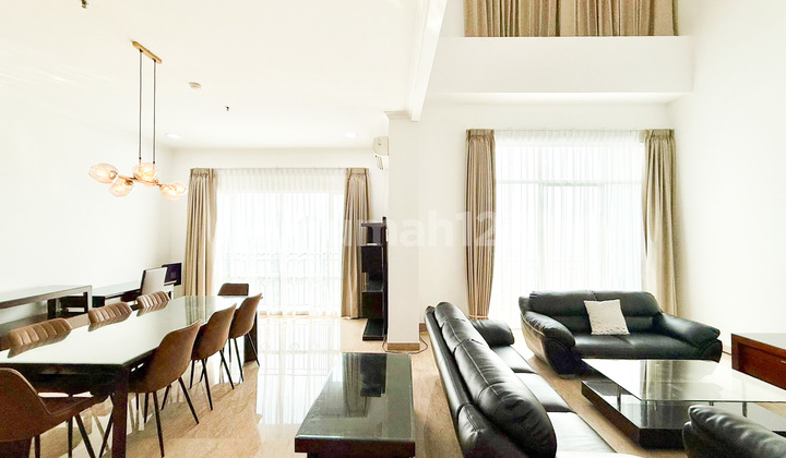 For Rent Senayan Residences Type Loft 4+1 Bedrooms High Floor