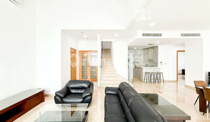 For Rent Senayan Residences Type Loft 4+1 Bedrooms High Floor