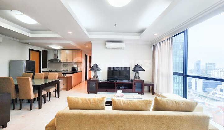 For Rent Setiabudi Residence 3 Bedroom High Floor