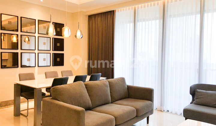 For Rent District 8 Senopati 3 Bedrooms Middle Floor