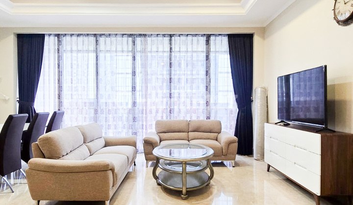 For Rent District 8 Senopati 3 Bedrooms High Floor 2