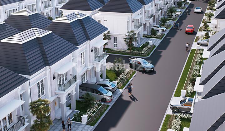 Rumah 2 Lantai Dekat Perkotaan Free Bphtb Dan Shm