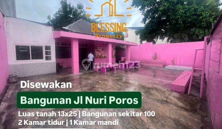 Disewakan Rumah Poros Jalan Nuri Cocok Untik Usaha 1
