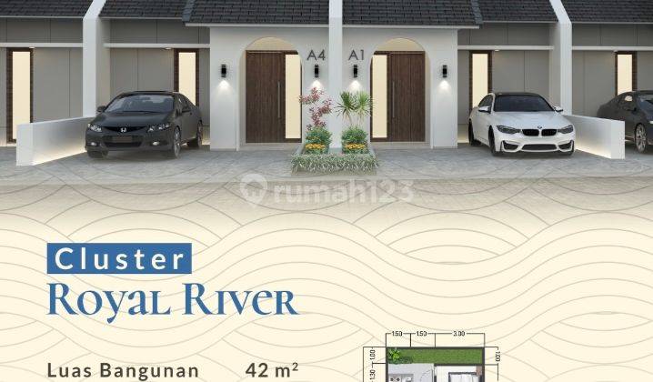 Rumah Nuansa Villa Di Karangploso - Cluster Royal River Tirtasani 2
