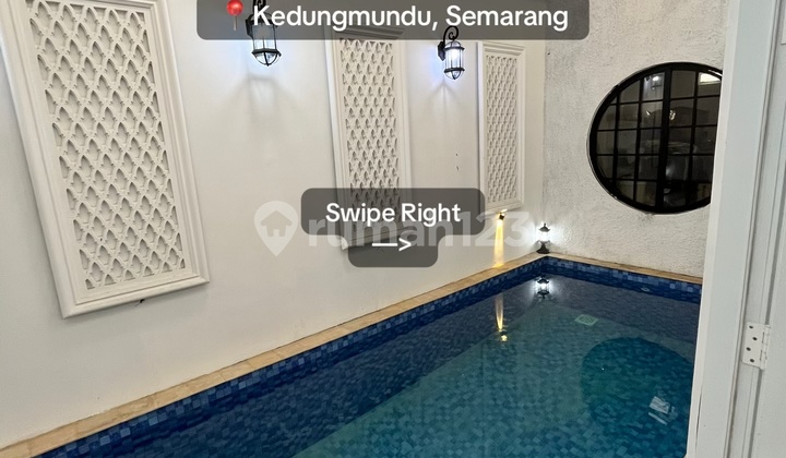 Rumah Mewah Eropan Classic Ada Kolam Renang Pribadinya 1
