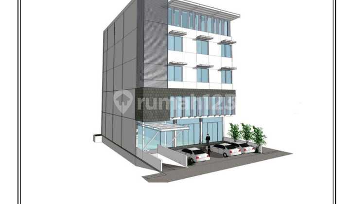Disewakan Mini Building/Rukogandeng/Gudang Strategis di Pinggir Jalan Melawai Jakarta Selatan