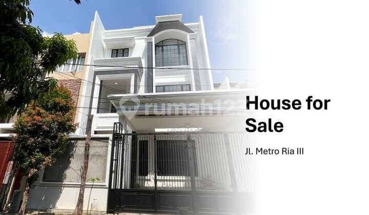 For Sale Luxury House In Sunter Metro 5 Bedrooms North Jakarta