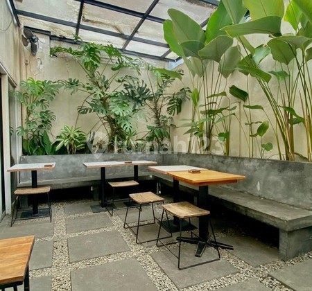 Rumah Komersial Bintaro Siap Pakai - Kantor Cafe & Coffee Shop Strategis