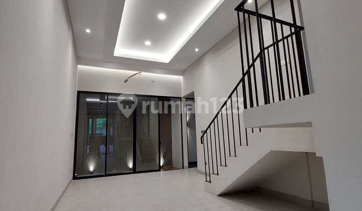 Jual Cepat Rumah Brand New House Mezanine Style Di Kav Polri