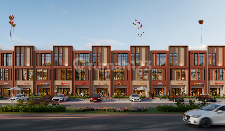 Brand New Ruko Americano 3lt 5x20 Facing Metland Menteng Cakung Street Brand New Ruko Americano 3lt 5x20 Facing Metland Menteng Cakung Street