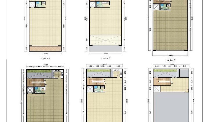 Mega Office Park Hi 5F 10X22 220M Harapan Indah Bekasi With Elevator 2